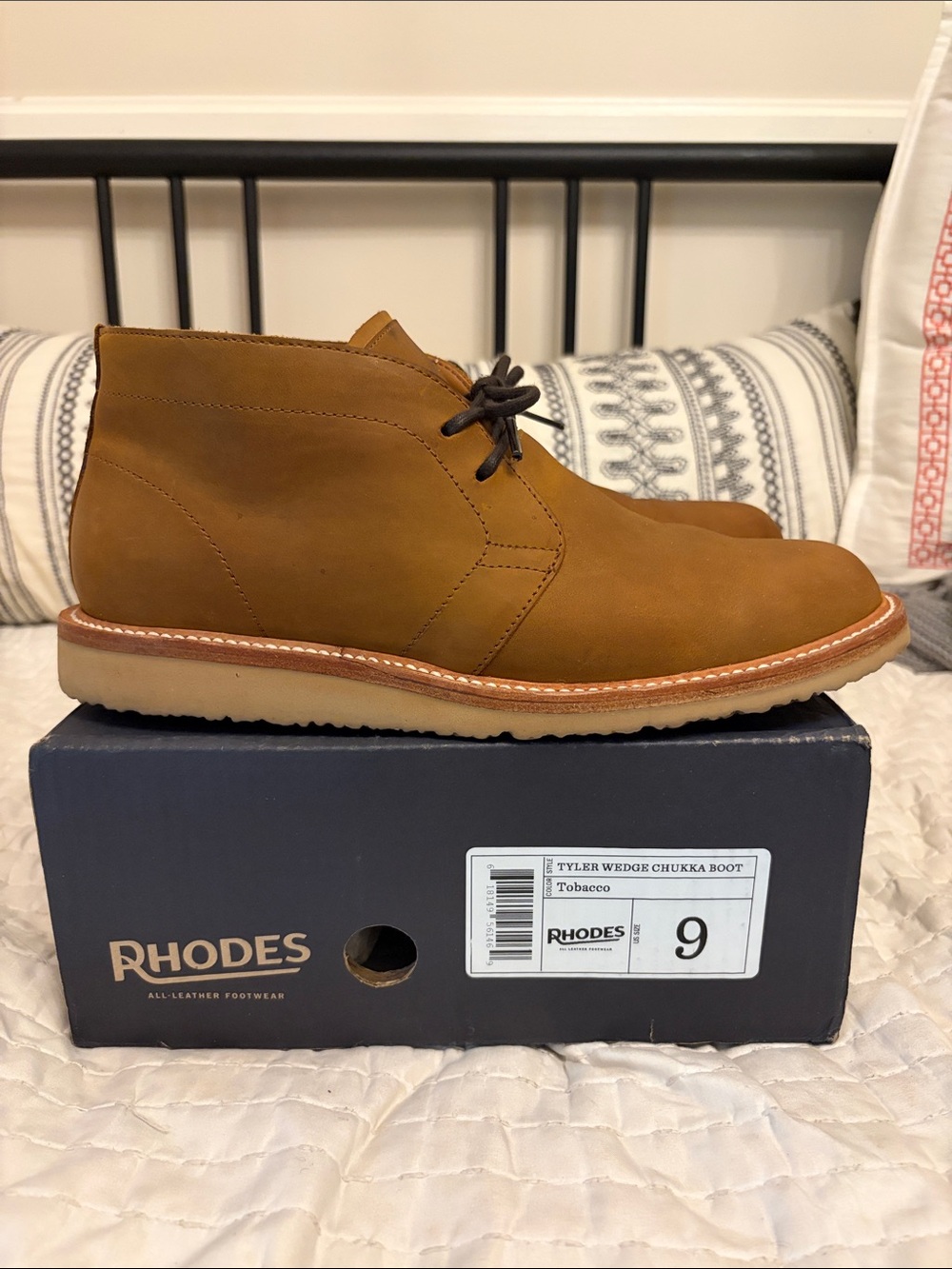 RHODES Tyler Wedge Chukka Boot - Tobacco Brown (Men's)